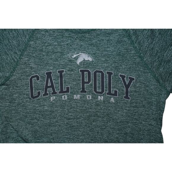Cal Poly Pomona Broncos Green Holloway Dry-Excel Performance T-Shirt Men’s L - Picture 4 of 5